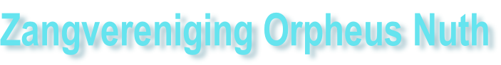 Zangvereniging Orpheus Nuth