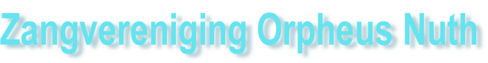 Zangvereniging Orpheus Nuth