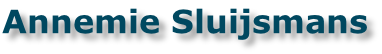 Annemie Sluijsmans